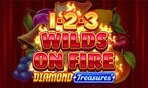 1-2-3 Wilds On Fire Diamond Treasures