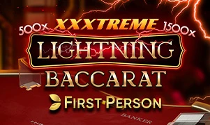 First Person XXXtreme Lightning Baccarat